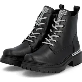 Rieker Schnürboots in Schwarz | Gr.: 36