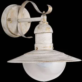 Rabalux Außenwandleuchte Metall 28 x 24 x 28 cm 1xE27/60W weiß