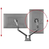 One for All Monitor Halterung Design Dual Black DM 7210