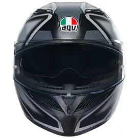 AGV K3 Compound Integralhelm - Matt Schwarz/Grau / L