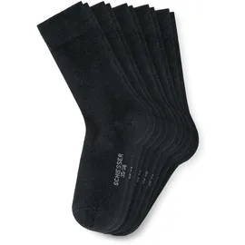 SCHIESSER 5er Pack Socken Schwarz 39-42