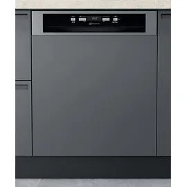 Bauknecht BKSV1 PAN Einbau-Geschirrspüler (teilintegrierbar, 598 mm breit, Edelstahl)