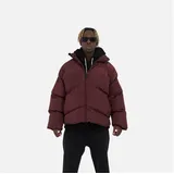 COFI Puffer Jacket Oversize Uni Jacke Pufferjacke M Bordaeux
