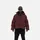 COFI Puffer Jacket Oversize Uni Jacke Pufferjacke M Bordaeux