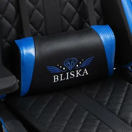 Trisens Harold Gaming Chair schwarz/blau