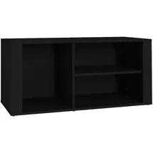 vidaXL Schuhregal 100 x 35 x 45 cm schwarz