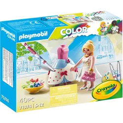 PLAYMOBIL 71374 - COLOR - Fashion Kleid