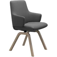Stressless Polsterstuhl "Laurel", 58x92x59 cm, Leder batick, Vollholz, grau
