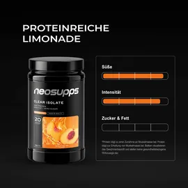 Neosupps Whey Drink Pfirsich Eistee 500 g