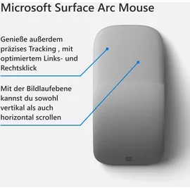 Microsoft Surface Arc Mouse hellgrau CZV-00002