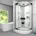 SeniorBad D58-60T1-EC Komplettdusche Fertigdusche 100x100