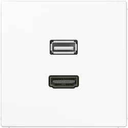 Jung Multimedia-Anschluss aws MA LS 1163 WW MALS1163WW