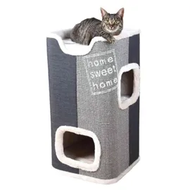 Trixie Cat Tower Jorge 40 x 40 x 78 cm grau/anthrazit