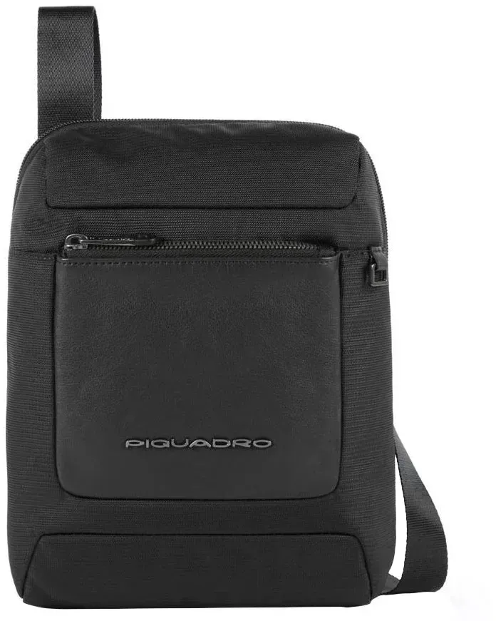 Piquadro Macbeth Umhängetasche 27 cm - Black