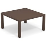 Möbel Garten Beistelltisch Round - 80 x 80 cm 71 - taupe