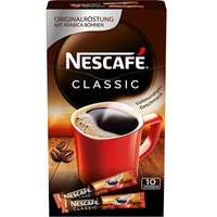 Nescafe Kaffee Classic, löslicher Kaffee, 10 Portionssticks