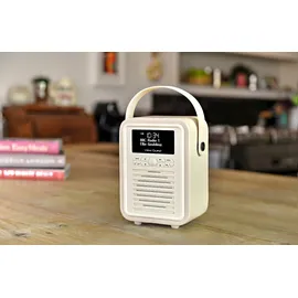 View Quest Retro Mini DAB+ cremeweiß