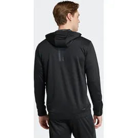 adidas TRAIN ESSENTIALS SEASONALS Kapuzenjacke Herren, in black, Größe XL, schwarz,
