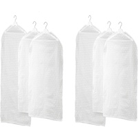 Ikea Clothes Cover, Set of 6 , Transparent White