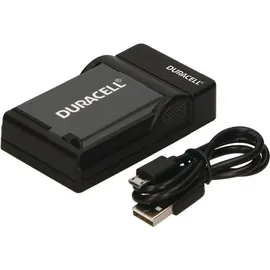 Duracell DRF5982 Ladegerät mit USB Kabel für DR9675/NP-50/D-LI68