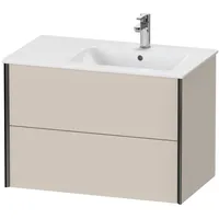 Duravit XViu Waschtisch-Unterschrank XV41590B291 81x48x56cm, 2 Schubkästen, Becken rechts,