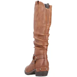 Rieker Damen 93670, Hochschaftstiefel, braun 24, 40