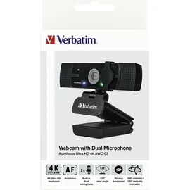 Verbatim AWC-03 4K Ultra HD Webcam