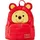 Winnie the Pooh Winnie Puuh in roter Puffer-Jacke | Disney Rucksack - Rot