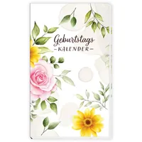 Trötsch Verlag Trötsch Taschenkalender Geburtstagskalender Blumen
