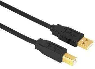 029767 Männlich USB 2.0 USB A auf USB B 3 m  (Schwarz)