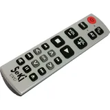 Seki DVD silber-schwarz lernfähige Universal-Fernbedienung