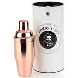 Buddy ́s Bar – Bar-Shaker „Classic“, hochwertiger 700 ml Shaker, Cocktailshaker, lebensmittelecht, spülmaschinenfest, inklusive Geschenkbox, Edelstahl poliert