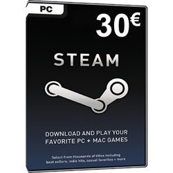 Steam Game Card 30 EUR
