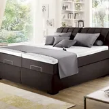 Winkle »Tudor« Elektro-Boxspringbett motorisch verstellbar / 9640 Anthrazit / 180x200 cm / H2/H3