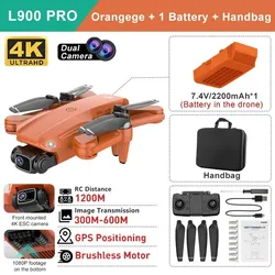L900 Pro SE HD Drone 4K Professionelle FPV Mit Kamera 5G WIFI Visuelle Hindernis Vermeidung Bürstenlosen Motor RC Quadcopter Mini Eders