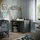 Vicco Wickelkommode Kristian, Anthrazit/Artisan, 85 x 77.3 cm mit Wickelaufsatz, Vicco