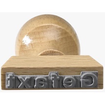 kompatible Ware Textstempel "Gefaxt"