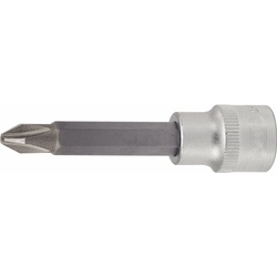 KS Tools, Steckschlüssel + Stecknuss, 1/2“ Bit-Stecknuss lang (1/2″)