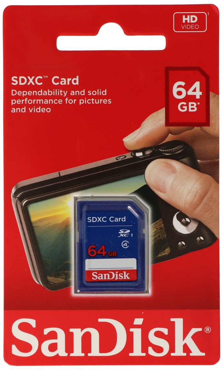 SanDisk SDXC-Speicherkarte, SDXC Karte 64GB