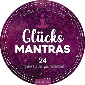 arsEdition Adventskalender in der Dose. Glücksmantras