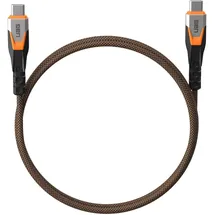 Urban Armor Gear USB-C auf USB-C 0,75 m Schwarz/Orange