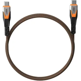 Urban Armor Gear USB-C auf USB-C 0,75 m Schwarz/Orange