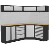Kraftwerk Mobilio 4er Kombi, Unterschranke, Eckschrank, Oberschrank, 3964N