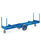 ROLLCART Langmaterialwagen Elastikvollgummi 2500 x 600 x 420 mm