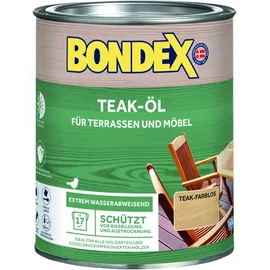 Bondex Teak-Öl farblos 0,75 l