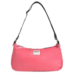 Wouf Schultertasche Glossy 34 cm pink