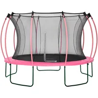 Plum Springsafe Trampolin Wave 366 cm inkl. Sicherheitsnetz flamingo pink