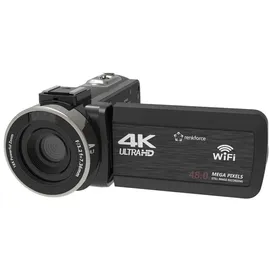 Renkforce RF-5798910 4K Camcorder 7.6 cm 3 Zoll 13 Megapixel Schwarz