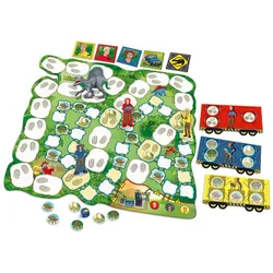 Schleich, Dinosaurs, Die rasante Dino-Rallye - Kinderspiel