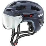 Uvex finale visor V City Fahrrad Helm 52-57cm | Dunkelblau matt